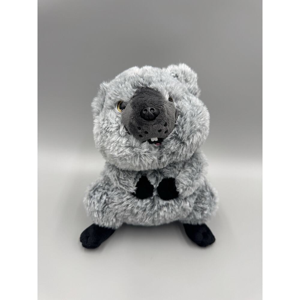 Nanco Groundhog Squirrel Gray Plush 8” Stuffed Animal Toy